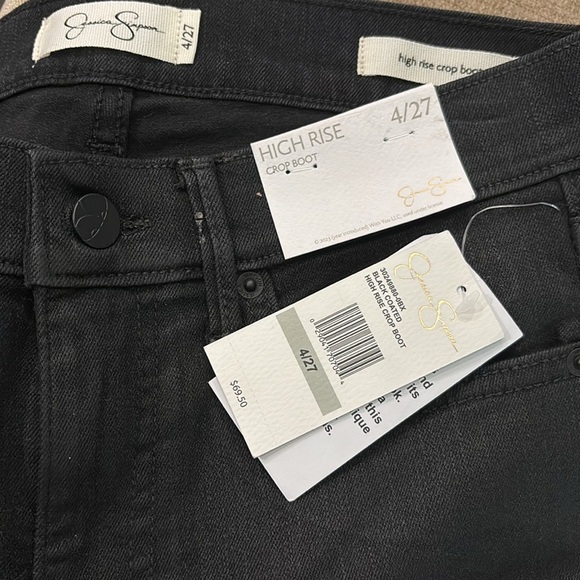 Jessica Simpson Black Jeans size 4 - Picture 5 of 5